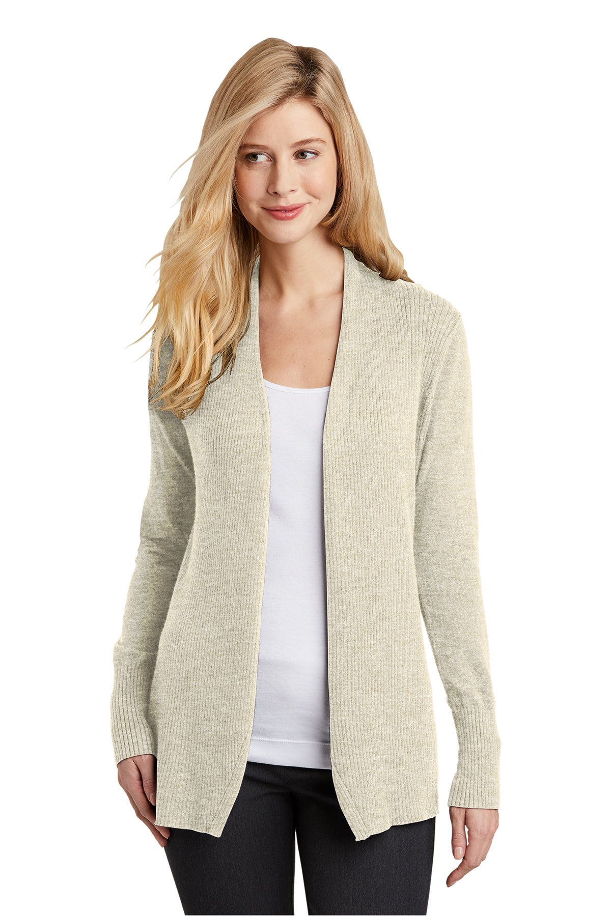 Port Authority® Ladies Open Front Cardigan Sweater