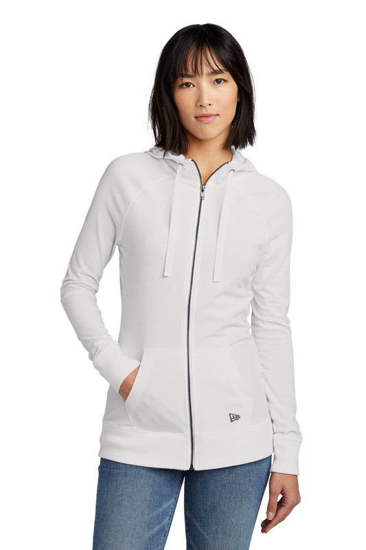 New Era® Ladies Sueded Cotton Blend Full-Zip Hoodie