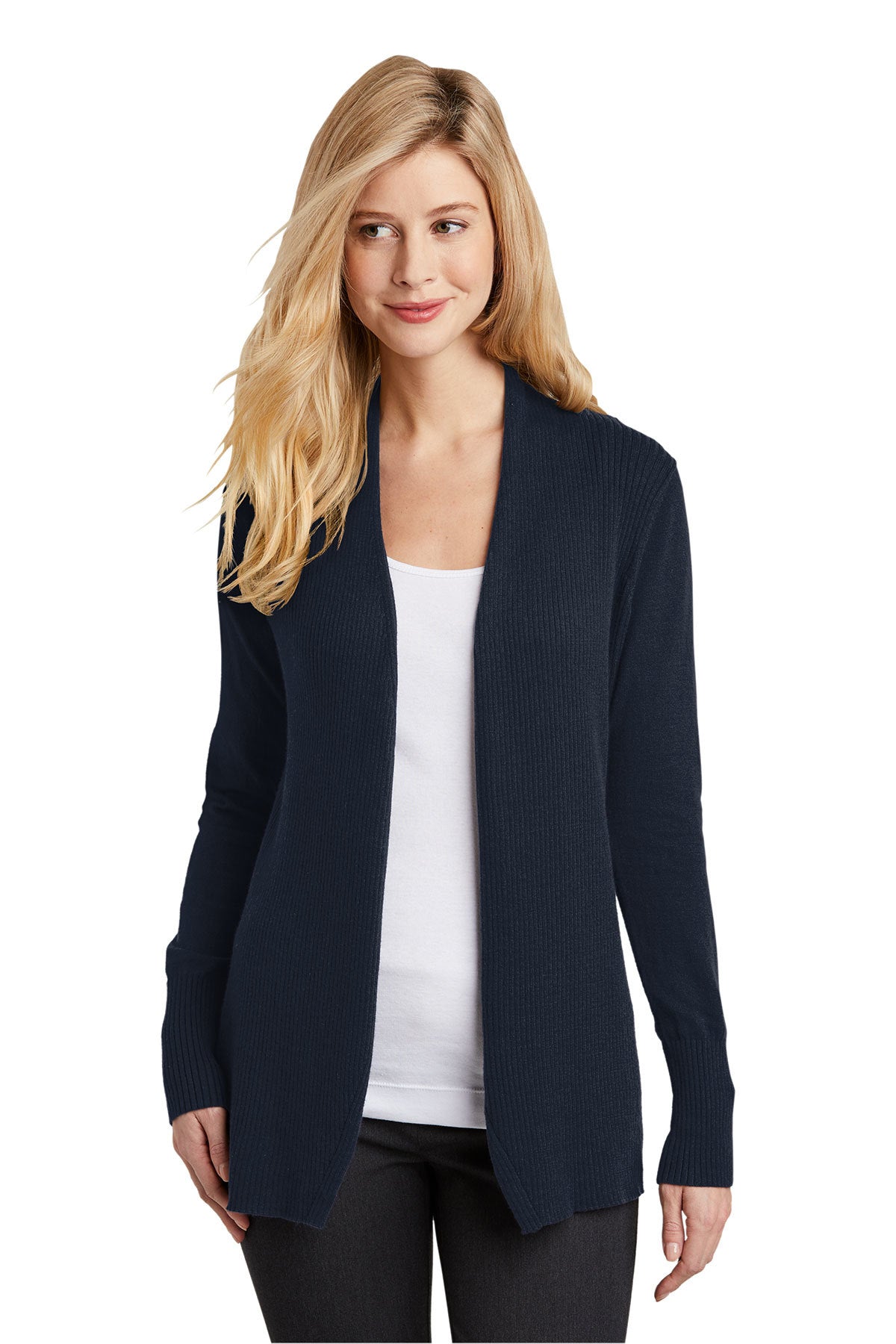 Port Authority® Ladies Open Front Cardigan Sweater